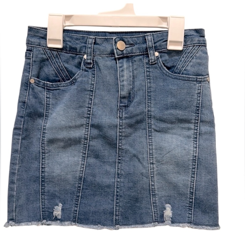 Joe’s Jeans Girls size 12 cutoff denim jean skirt